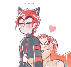 Princesscallyie:  Might As Well Put These Two Doodles Together Now. Litten Jack Is