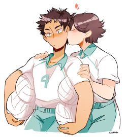 kusakkabe:  giveaway prize for @whrilybird who requested for some iwaoi 