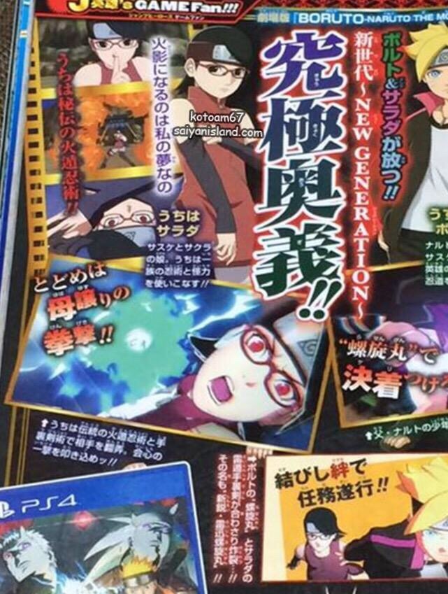 sasusakuchannel:  Sarada has KatonSource