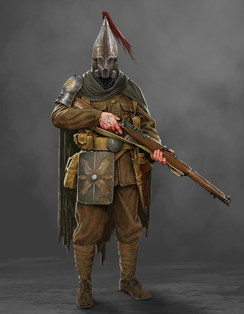 Varangian Trooper staff sergeant. Leads the remnants of the varangian guard into the ruins of Byzant