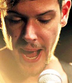 basicallythe1975:  1975kisses:  mattyhealy:  said the feds are here you know... [x]   Adam you perfe