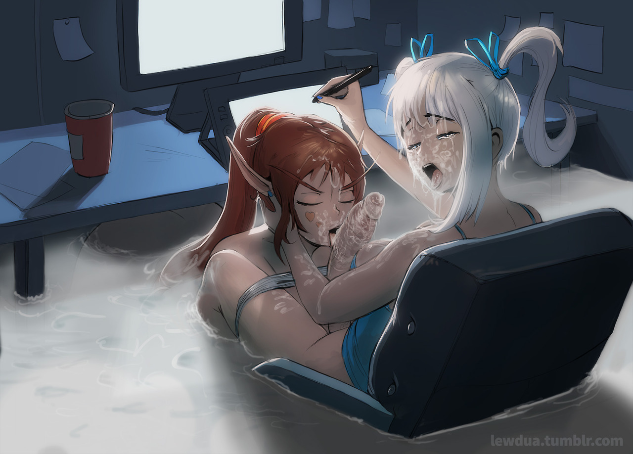 lewdua:  A bunch of tests, edits, roughts, unpublished or hidden stuff on Patreon!Enjoy,