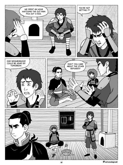 An Unlit Flame - AtLA Fancomic
