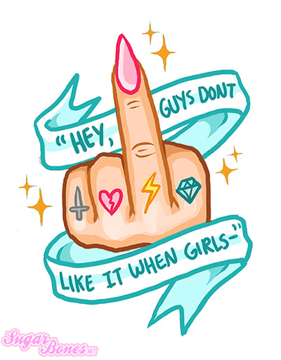 sugarbone:  ♥ ♥ ♥ ♥ FIGHT LIKE A GIRL STICKER SET ♥ ♥  BUY IT HERE ♥ ♥ ♥ ♥  “fight like a girl” is meant to imply weakness, but some girls don’t play nice. ♥ available for a limited time only ♥  