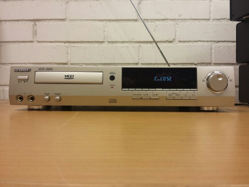 Supersony VCD-2004 Radio/VCD Player Combo, Unknown Year