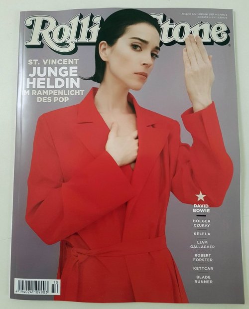 ifuckinglovestvincent: uptightcitizensbrigade: St Vincent for Rolling Stone, Germany NICE