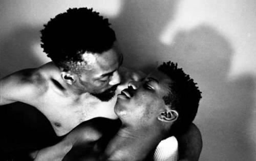 dynamicafrica:  There’s an incredible sense of both empowerment and vulnerability present in these black-and-white photographs, taken by Rotimi Fani-Kayode, that explores the complexities of sexuality and hypersexuality, eroticism, intimacy, agency