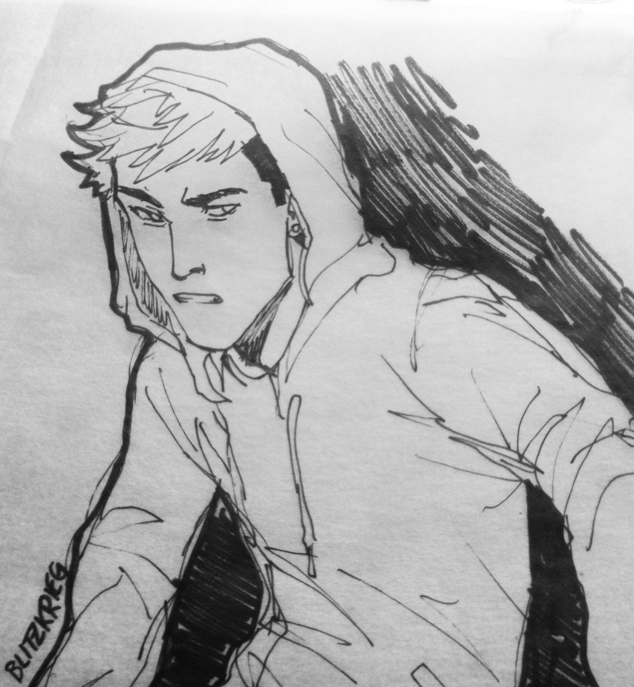 falloutboyonboy:  this is what i did instead of work during class oops superhero