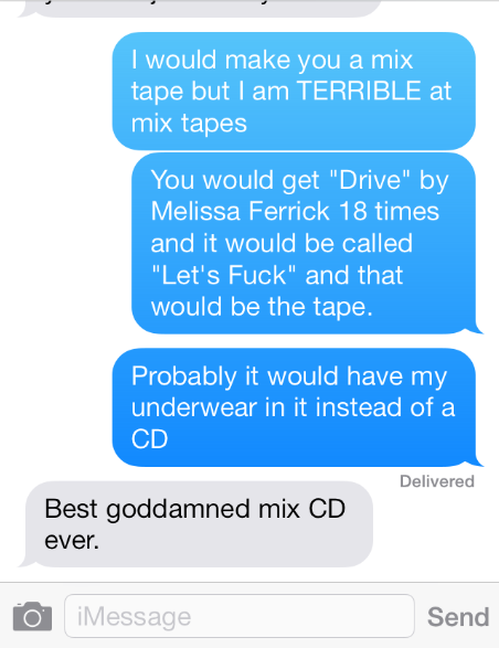 Lesbian Sexting