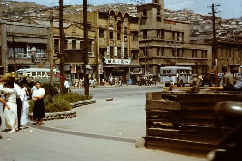 South Korea, 1950s - 35mm red border Kodachrome (1) Japanese General Government Building (demolished