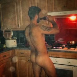 If he was in my kitchen I would never leave the house