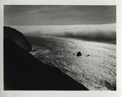 artsatprinceton:The work of modernist American photographer Minor White (1908–1976) can now be explored in an online archive of the Princeton University Art Museum. Above: Fog + Sea (Devil’s Slide, San Mateo County, California) -  October 19, 1947.