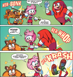 knuckalina:  Goodbye, Knuckles. 