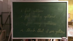 wethinkwedream:  I visited the studios the other day and this was written on the board. 