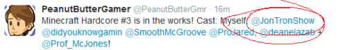 minecaruooomba:  okayseriouslynow:  I’M FUCKING PUMPED ALSO SHANE FROM DYKG  LET’S NOT FORGET SMOOTHMCGROOVE 