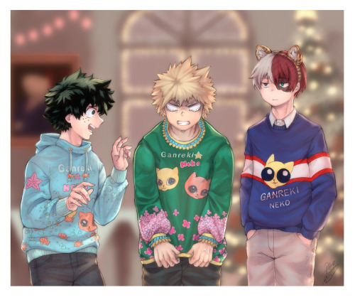 Ugly Sweaters. Happy Holidays!