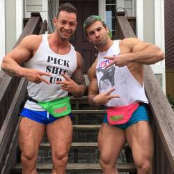 drwannabewannabe:  Justin Miller (left) and Jacob Burton