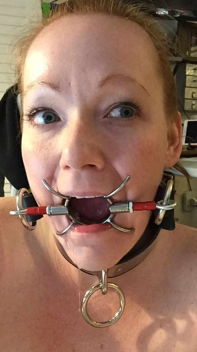 kittydenied:  Haven’t had time to do much with this gag yet.. However, I anticipate