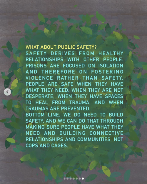 gowns:Beautiful layout of “Common Questions about Police and Prison Abolition and Responses” – draft