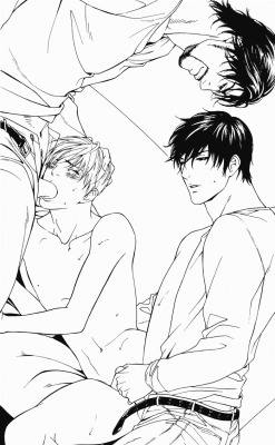 give-me-more-yaoi-onegai:  Love Triangle