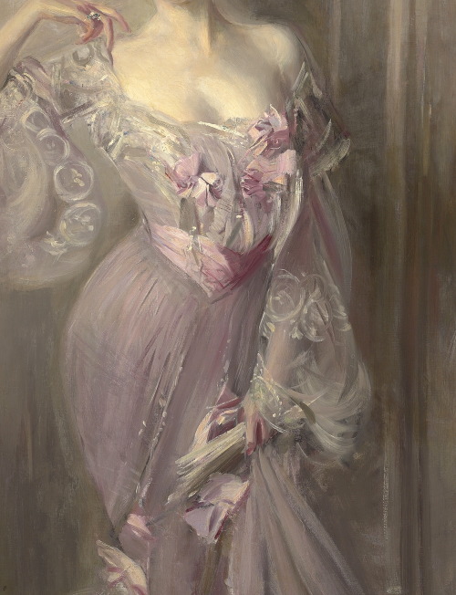 the-garden-of-delights: “Portrait of Ena Wertheimer” (1902) (detail) by Giovanni Boldini (1842-1931)