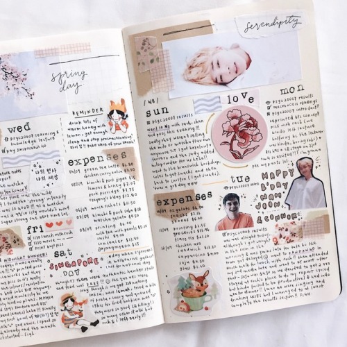 cayliestudies: 1 6 . 0 9 . 17 im loving this spread a lot  ig: cayliestudies