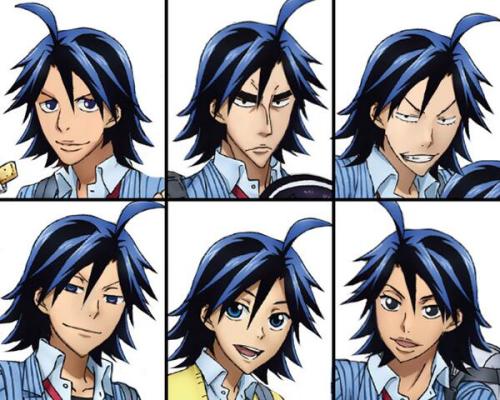 yowa-pedal:  tsukkiraffe:  I can not believe this  Ok but Manami with Fuku’s hair is 100% baby Naruto, and I’m pretty sure Fukutomi with Toudou’s hair is related to Snape…… 