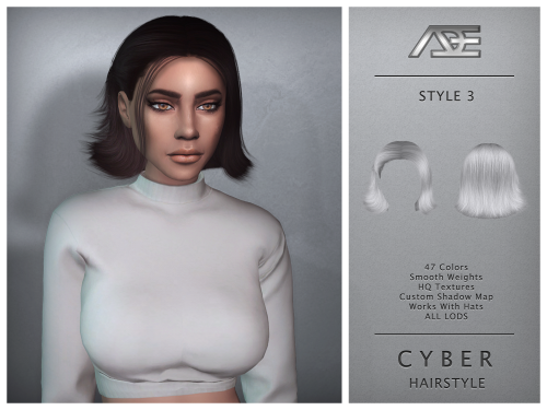 NEW HAIRSTYLES FOR SIMS 4, Inspired by Doja Cat from Cyber S** Music Video!!!Hairstyles:Cyber Hairst