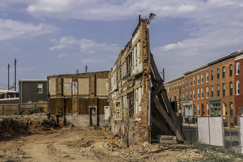 patgavin: Facades 1200 block of N. Gay St. East Baltimore, Md 