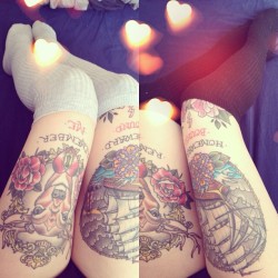 ditsyd0ll:  tattoo/rosy blog xx 