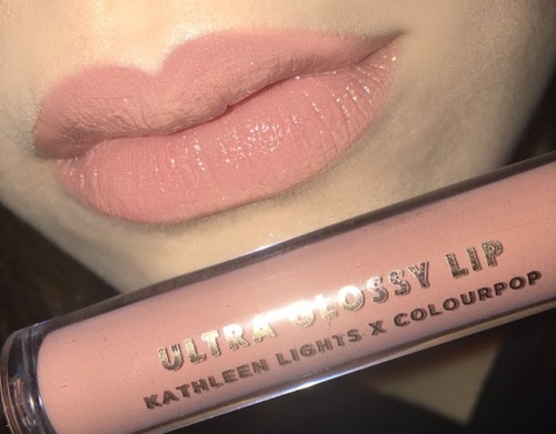 Kathleen Lights x ColourpopUltra Glossy Lip in Moon ChildUltra Satin Lip in Rever