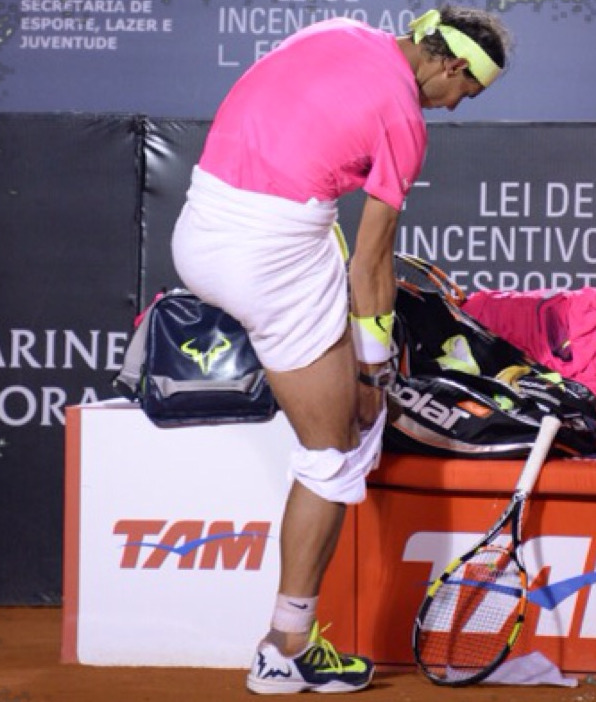 assofmydreams:  Nadal taking his ass teasing to whole new levels!