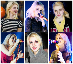 paramoreisoureverything: The rainbow of Hayley Williams’ hair