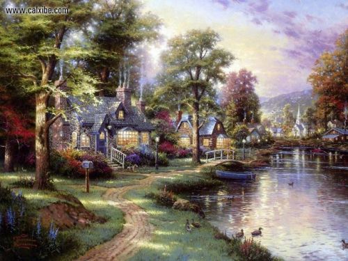 Thomas Kinkade1-2. Along the Lighted Path3. Beyond Autumn Gate4. Beyond Spring Gate5. Beyond Summer 