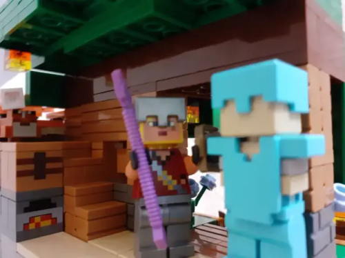 I Made A Lego Minecraft Moc 18x 20 Studs :3
