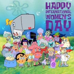 krabby-kronicle:Happy International Women’s Day!! Keep up the great work ladies!