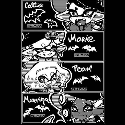 cephalorock:Idols do a witchy collab!-#スプラトゥーン #スプラトゥーン2 #splatoon #splatoon2 #offthehook #squidsist