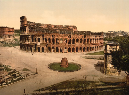 humanoidhistory: The Coliseum in Rome, Italy, circa 1895. (Library of Congress)