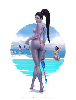 overbutts:Pool Party Widowmaker by krysdecker