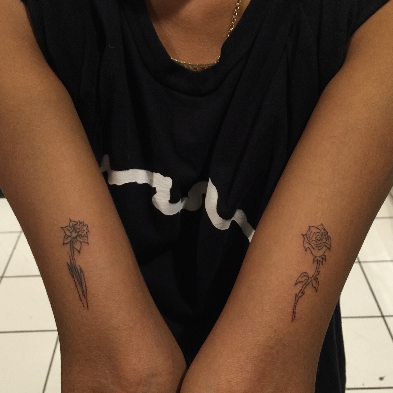 ernestlinden:
“ flower tattoos by me
”