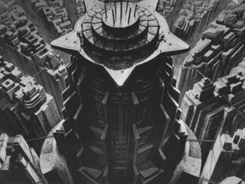 thewisecrackingtwenties: Impressive architecture in Metropolis (1927) directed by Fritz LangIt might