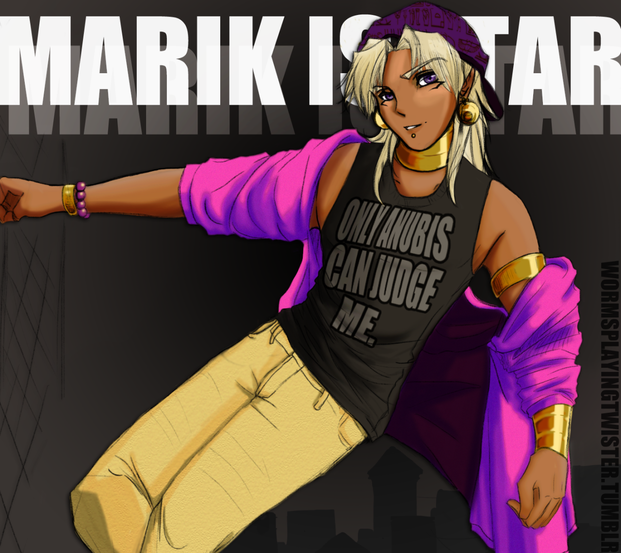 wormsplayingtwister:  LAWD I need to get a grip with the Marik fanart… Originally