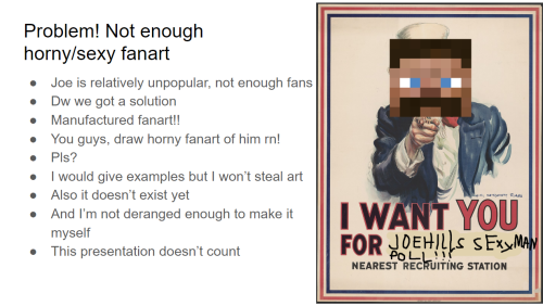 Powerpoint Presentation As To Why Joehills Should Win The Tumblr Sexyman Poll. I Spent Far Too Much Time