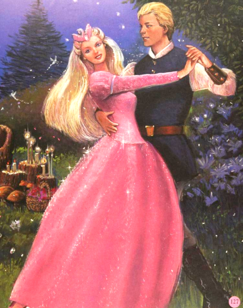 barbienostalgia: Barbie of Swan Lake Storybook Illustrations (2003)