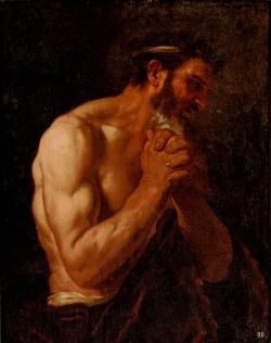 hadrian6:  Study for the Adoration of the Shepherds. 1650-80. the Venetian School. oil/canvas. http://hadrian6.tumblr.com
