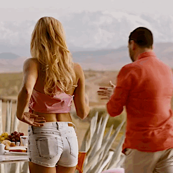 Matilda Anna Ingrid Lutz in hot pants in Revenge