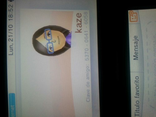 Esta Es Mi Id De Amistad Para Ppkemon XY Para Quien Me Quiera Agregar