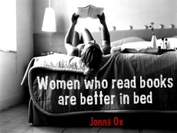enoughisbest:seekingasanctuary:  sexandthesouthernman:  Something about imagination.  Especially those of us who read IN bed.  So true!