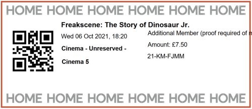 Freakscene: The Story Of Dinosaur Jr @ Home, Manchester 6/10/2021