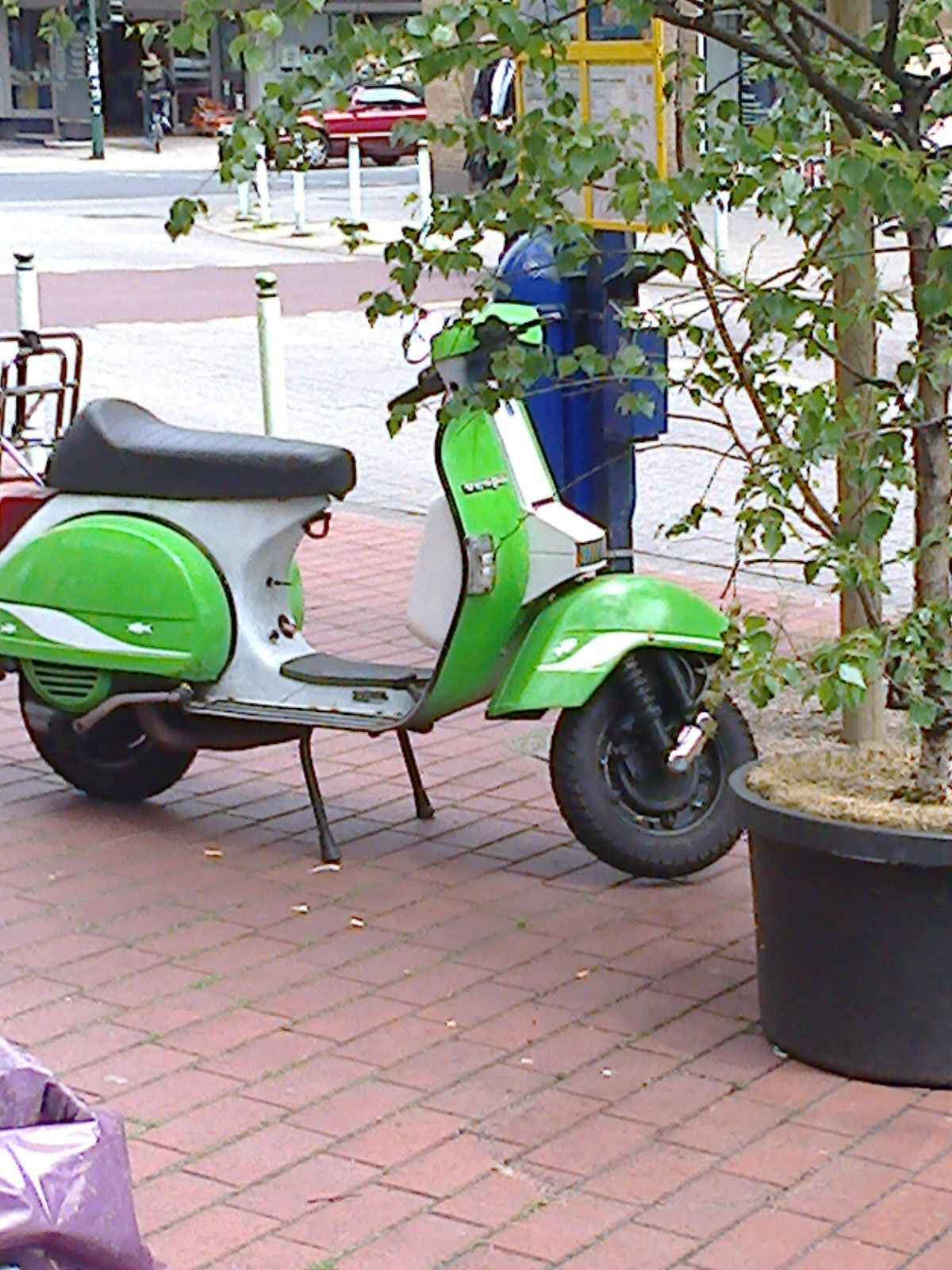 Ginger needs a Vespa